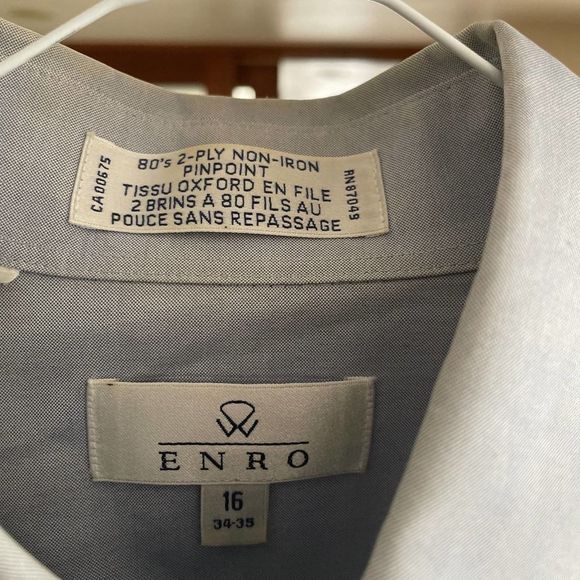 Enro men’s Dresshirt Non iron - Picture 2 of 7